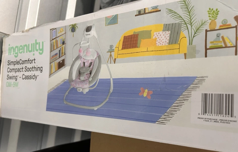 Columpio para bebé Ingenuity SimpleComfort multidirección Foto 2 de 2