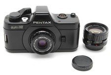 2 Lens Set [NEAR MINT] Pentax Auto 110 SLR Camera 18mm 24mm Lens Set From Japan