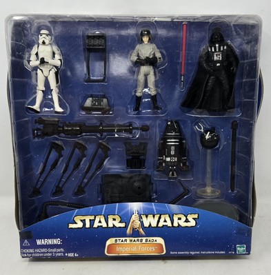 NOS 2002 Star Wars Saga Multipack Bundle 11.2 (Imperial Forces, Jedi Warriors)