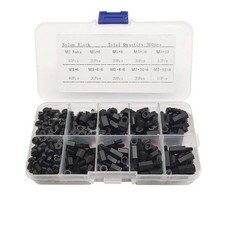 Hexagonal Black Nylon Screws Set of 300pcs for Circuit Board Applications ?