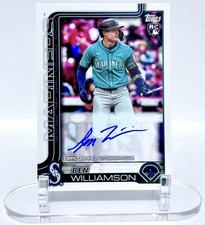 2025 Topps Update Ben Williamson RC Auto Real One Autograph #US130 Mariners Rays