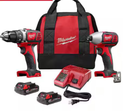 M18 Drill Driver/Impact Driver Combo Kit (2-Tool) W/ Two 1.5Ah Batteries, Charge