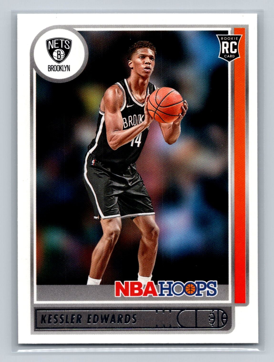 2021 Hoops #246 Kessler Edwards    RC Brooklyn Nets