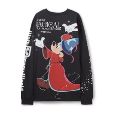 Disney Parks - SORCERER MICKEY - Long Sleeve Shirt - WALT DISNEY WORLD - XL