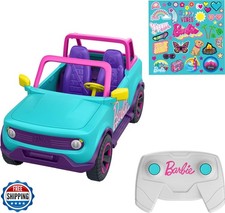 Barbie Hot Wheels RC SUV, Remote-Control Vehicle That Fits 2 Fash
