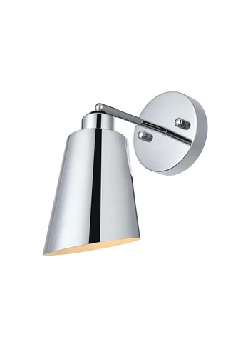 Living District Halycon 5" Wall Sconce In Chrome - Picture 3 of 7