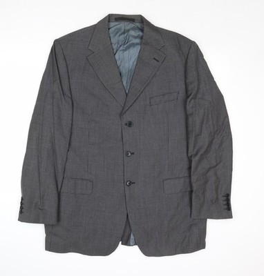 Graue Anzugjacke Herren UK Größe 44 Marks and Spencer Regular