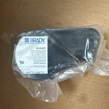 Authentic Brady M-32-427 Label Cartridge Black on Semi-White For BMP51 BMP53