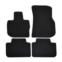 Velour FußMatten Automatten FüR BMW X3 G01 2017-2023 4-Tlg Schwarz