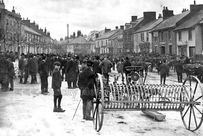 tcc-33 The Cattle Market, Cullompton, Devon 1906. Foto