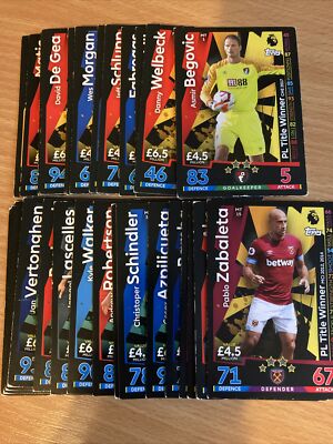 2018-19 Topps Premier League Match Attax Mega Tin Exclusives