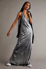 New Free People Ella Dress Size 6 MSRP: $250 Gunmetal