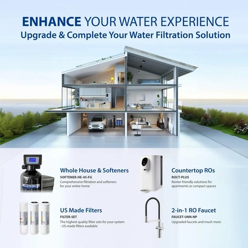 APEC Water System ROES-PHUV75 Essence Series Top Tier Minerale alcalino pH+ an... - Foto 10 di 10
