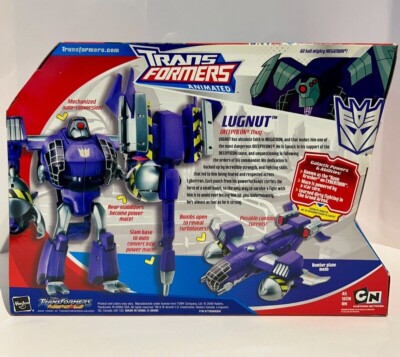 Decepticon Lugnut Transformers Animated Voyager Class Hasbro MISB