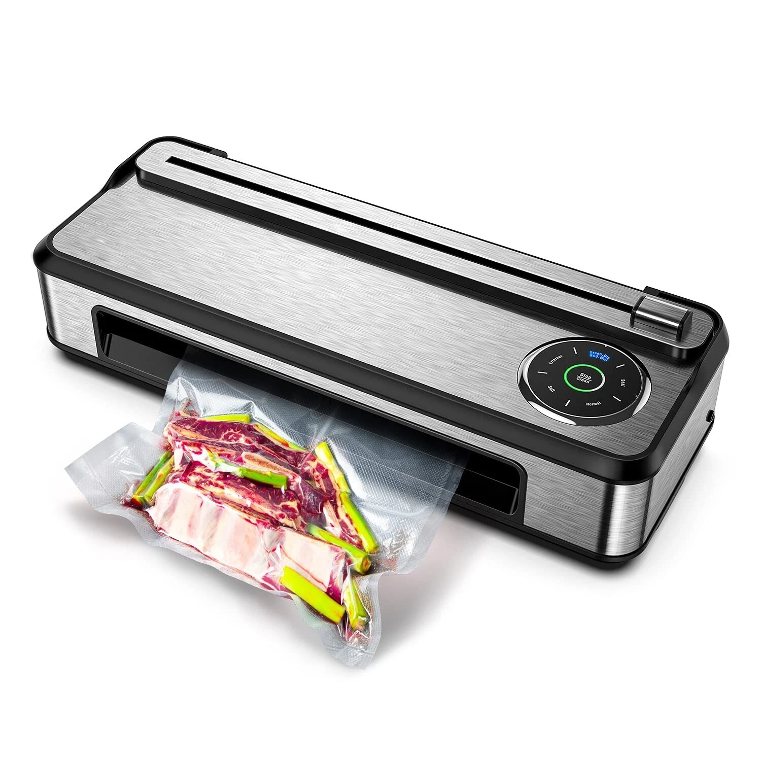 CalmDo Vacuum Sealer Machine, -85Kpa Full Automatic Food Sealer with Cutter