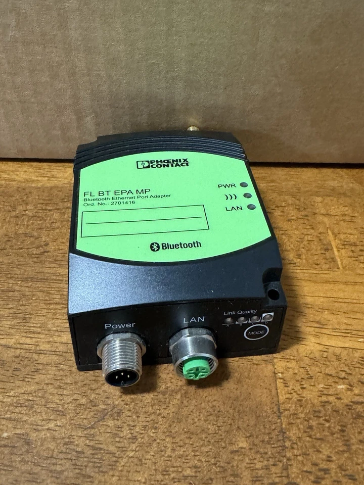 Adaptador de puerto Ethernet Bluetooth Phoenix Contact 2701416 Foto 3 de 3