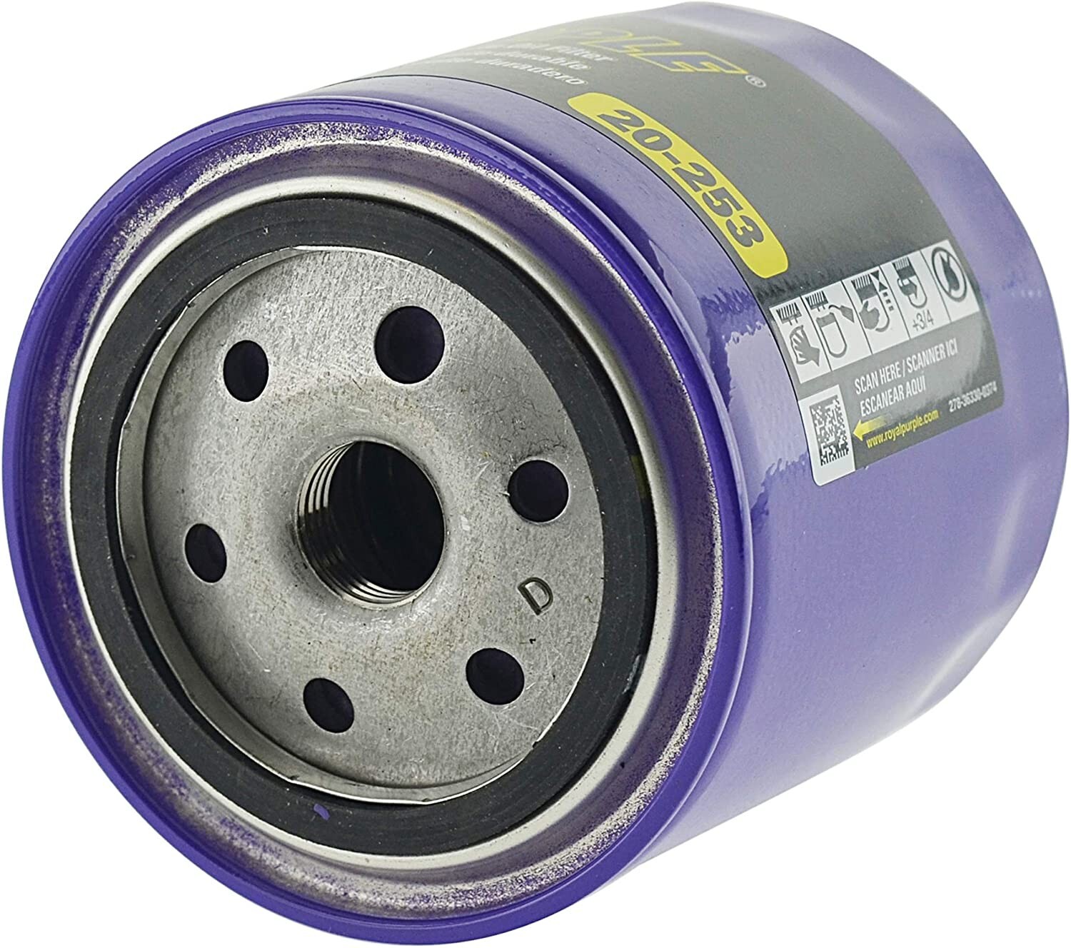 Royal Purple SAE 5W-20 Synthetic Motor Oil &ndash; 6 quarts and a 20-253 Oil Filter