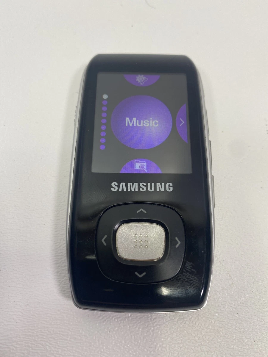 Black Samsung YEPP YP-T9J 2GB MP3 MP4 player & Somy Headphones & Paperwork  | eBay