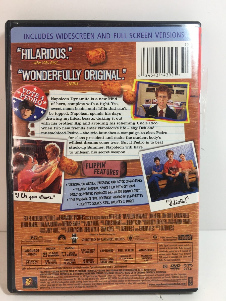 Napoleon Dynamite (DVD, 2004) 24543143925| eBay