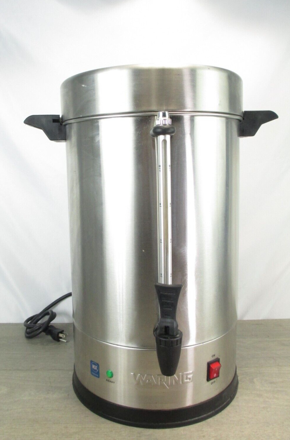 Waring WCU110 110 Cup Coffee Urn Brewer w/ Dual Heater 120v Complete