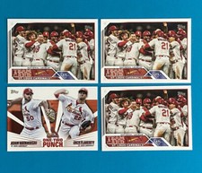 St. Louis Cardinals Topps Baseball Card Team Lot - 2023 + One Two Punch