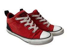 Converse Chuck Taylor All Star Ollie Sneaker Shoes Size 2 Youth 665298F Red
