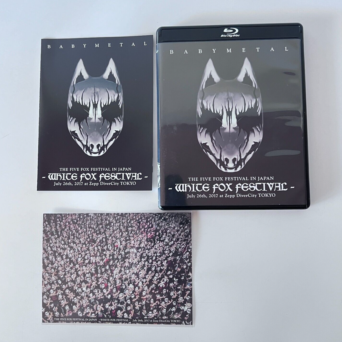 BABYMETAL THE FOX FESTIVALS IN JAPAN 2017 Limited Blu-ray Box Set 