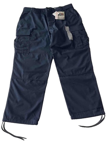5.11 Tactical Pantaloni Da Lavoro Leggeri TDU Ripstop 74003 - Cotone E Poliestere, Ginocchiere Incluse, Vita Regolabile, Teflon, Per Uomo - 5