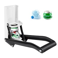 16 oz Metal Aluminum Can Crusher, Wall Mounted Heavy Duty Smasher - Alloy Steel