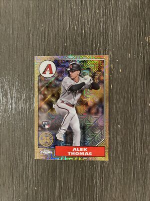 2022 Topps Update-Silver Pack Chrome-Alek Thomas RC #T87C-67