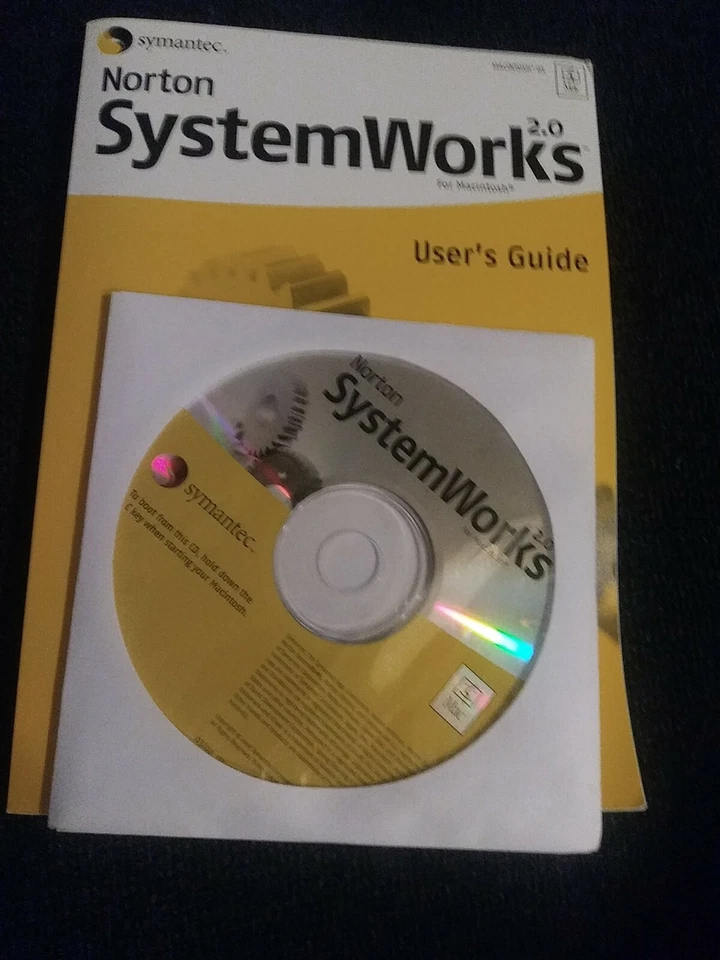 Norton 2002 System Works 2.0 Mac 05 Symantec Sealed CD NIB Vintage Computer - Image 3 of 3
