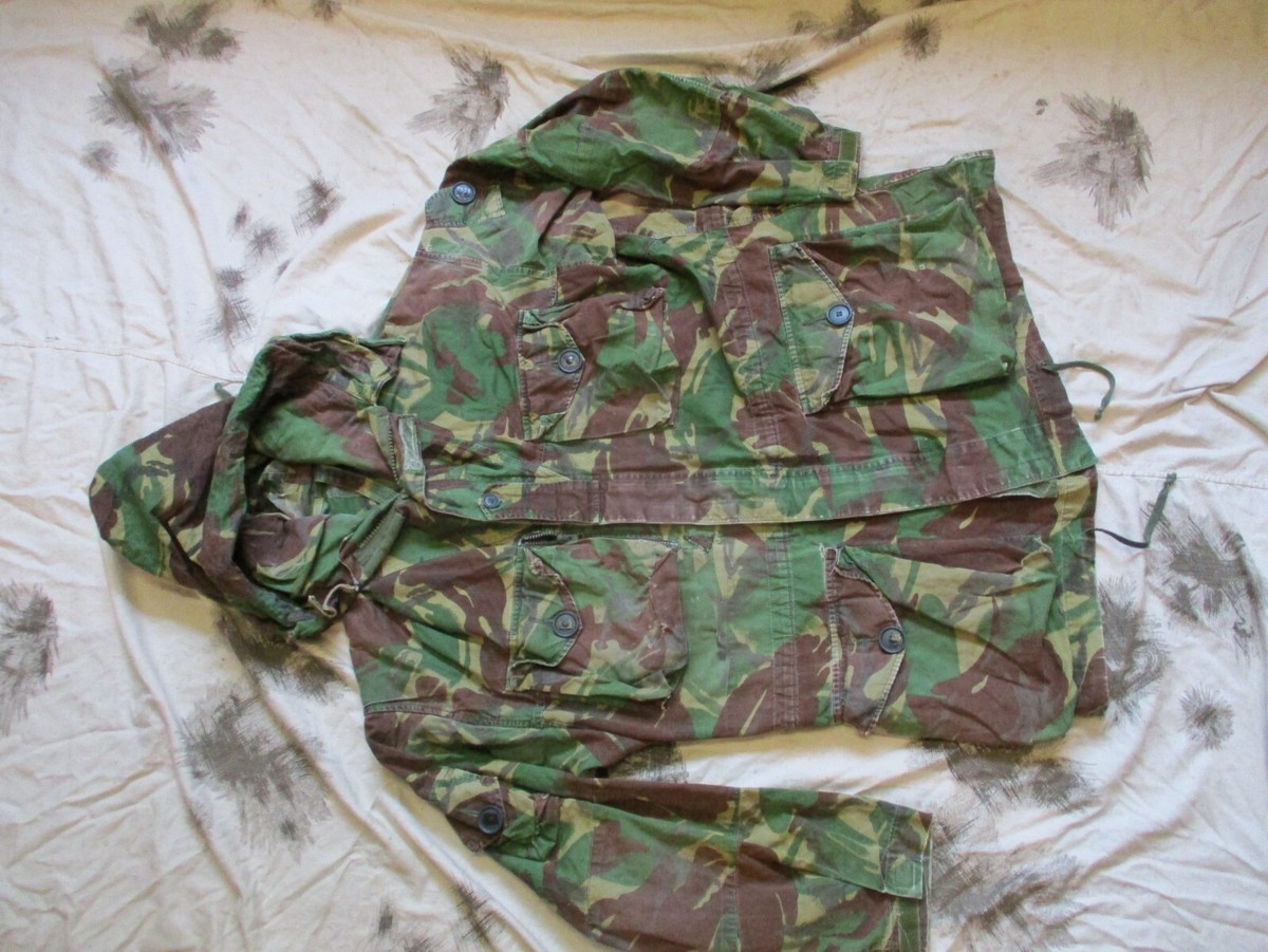GENUINE ISSUE DPM camo SAS arctic COTTON GABARDINE windproof SMOCK