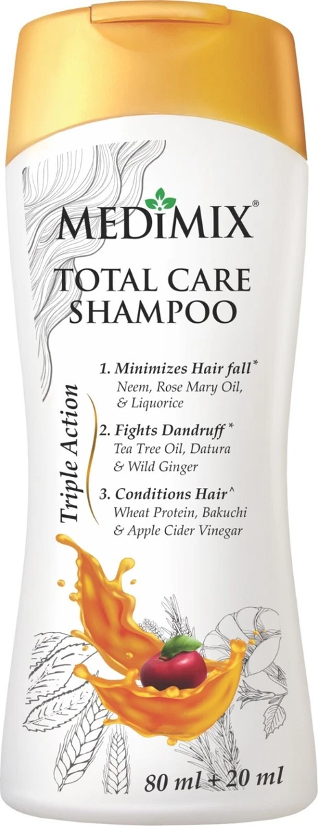 MEDIMIX Total Care Shampoo 100ml Pack of 2 eBay