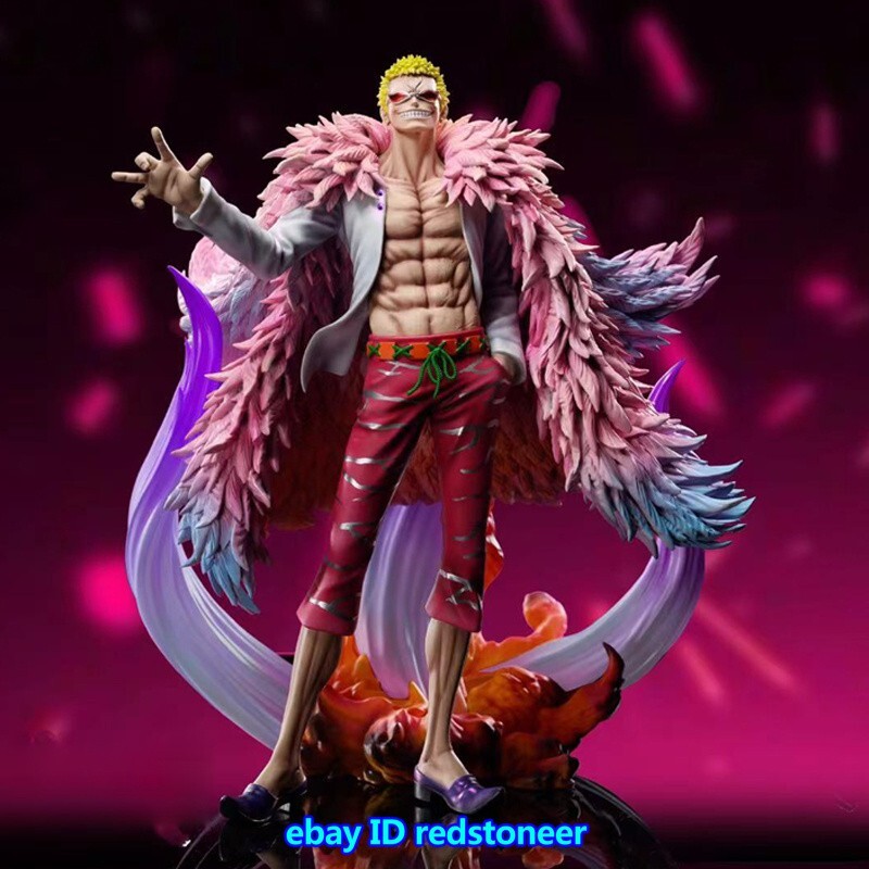 Figurine One Piece – Don Quichotte Doflamingo – 21 Cm – PVC – Emballage Scellé