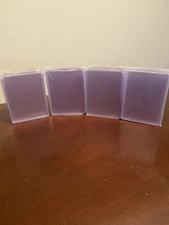 top loaders 80 Pack Of Card Cases For Basketball Football And Pokémon Cards!