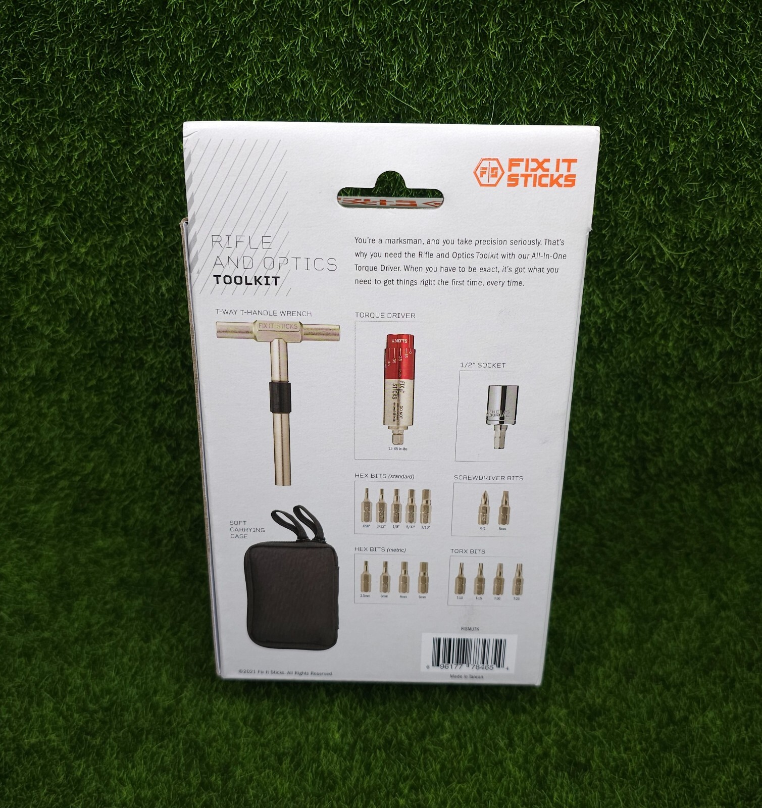 Fix It Sticks Maintenance Compact 19pc All-in-One Torque Driver Kit - FISMUTK