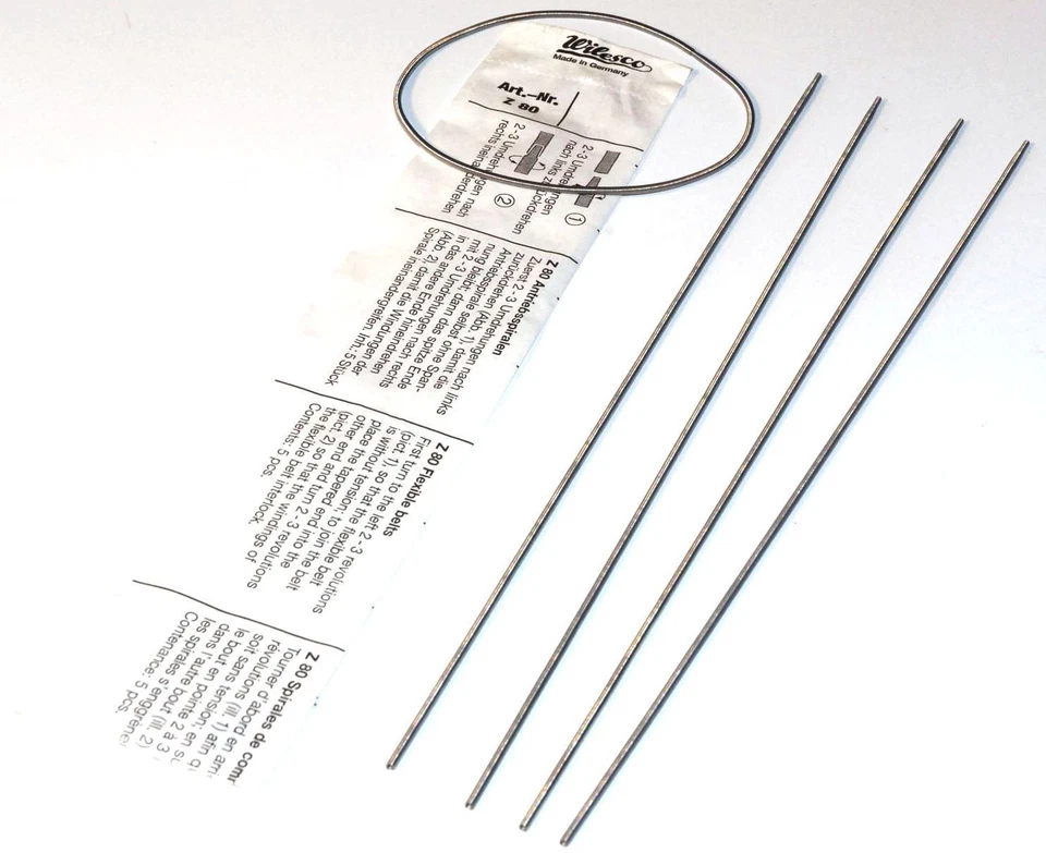 WILESCO  Z 80  ANTRIEBSSPIRALEN  260x2,0 mm