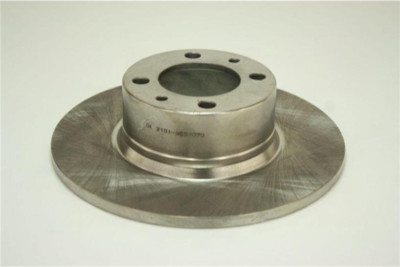 Front Brake Discs for VAZ 2101-2107 - DK, Set of 2 (2101-3501070)