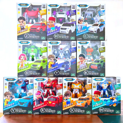 TOBOT Mini X Y Z K R W C D Transforming Robot Kids Toy New Arrival