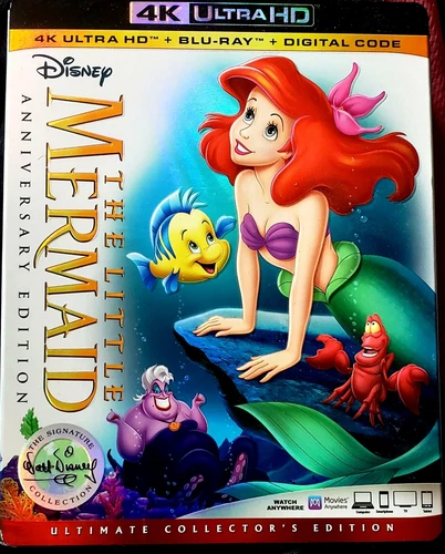 The Little Mermaid (Anniversary Ultimate Collector's Edition) (4K Ultra HD) NEW!
