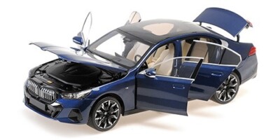 Minichamps 1/18 BMW I5 2023 Bleu Métallisé - Modèle Neuf En Prévente