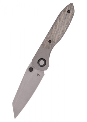Taschenmesser Allie-P, Stonewash, Grünes Micarta, Wehr Knives - Folder