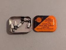 New Shurlite Gas and Torch Lighters Round File Standard (5) 200IX