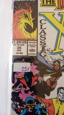 X-Men Classic #35 - Marvel Comics - Classic X-Men - 1986 series | eBay