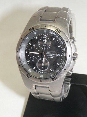 Seiko | Titanium Chronograph (Gents) - ShopGMT