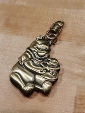 Vintage Disney Monogram Pin - Brass Keychain Series - Winnie the Poo 2"
