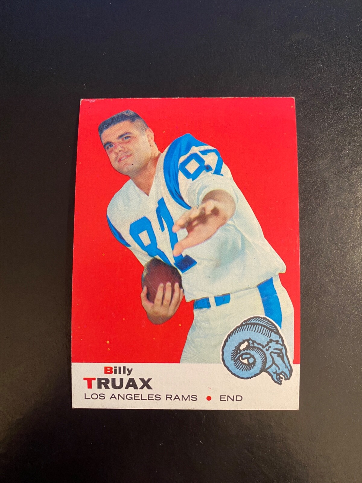 1969 TOPPS FOOTBALL #103 BILLY TRUAX!! NR-MINT!! $1 SHIPPING!! | eBay