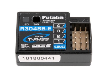 Futaba R304SB-E Empfänger 2,4GHz T-FHSS Telemetrie 4PX 4PV RC-Car