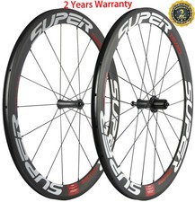 Ruote in carbonio 38/50/60/88 mm set ruote bici da strada clincher larghezza 23 mm bicicletta bicicletta