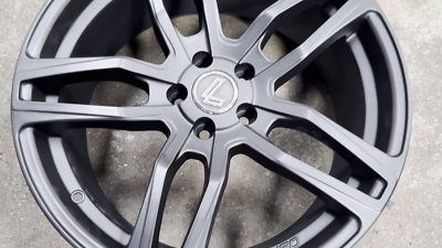 Used Genuine 18x8 LENSO Conquista (4 wheel) 5x100 fit Toyota GT86